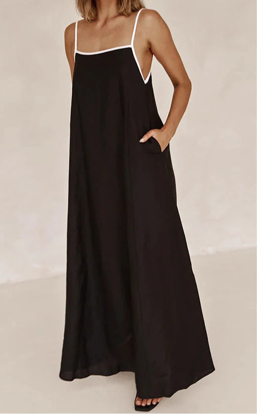Elena Black Dress