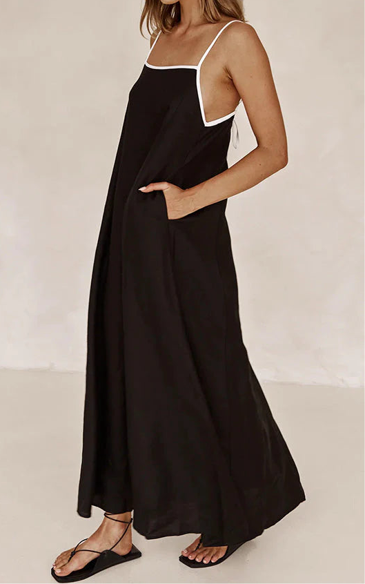 Elena Black Dress