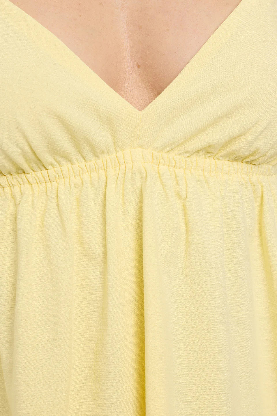 Yellow Cami Mini Dress