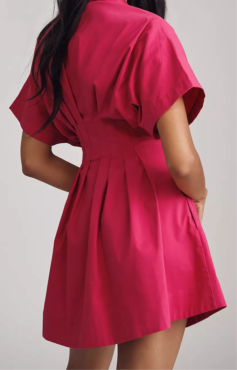 Zaelia Hot Pink Dress