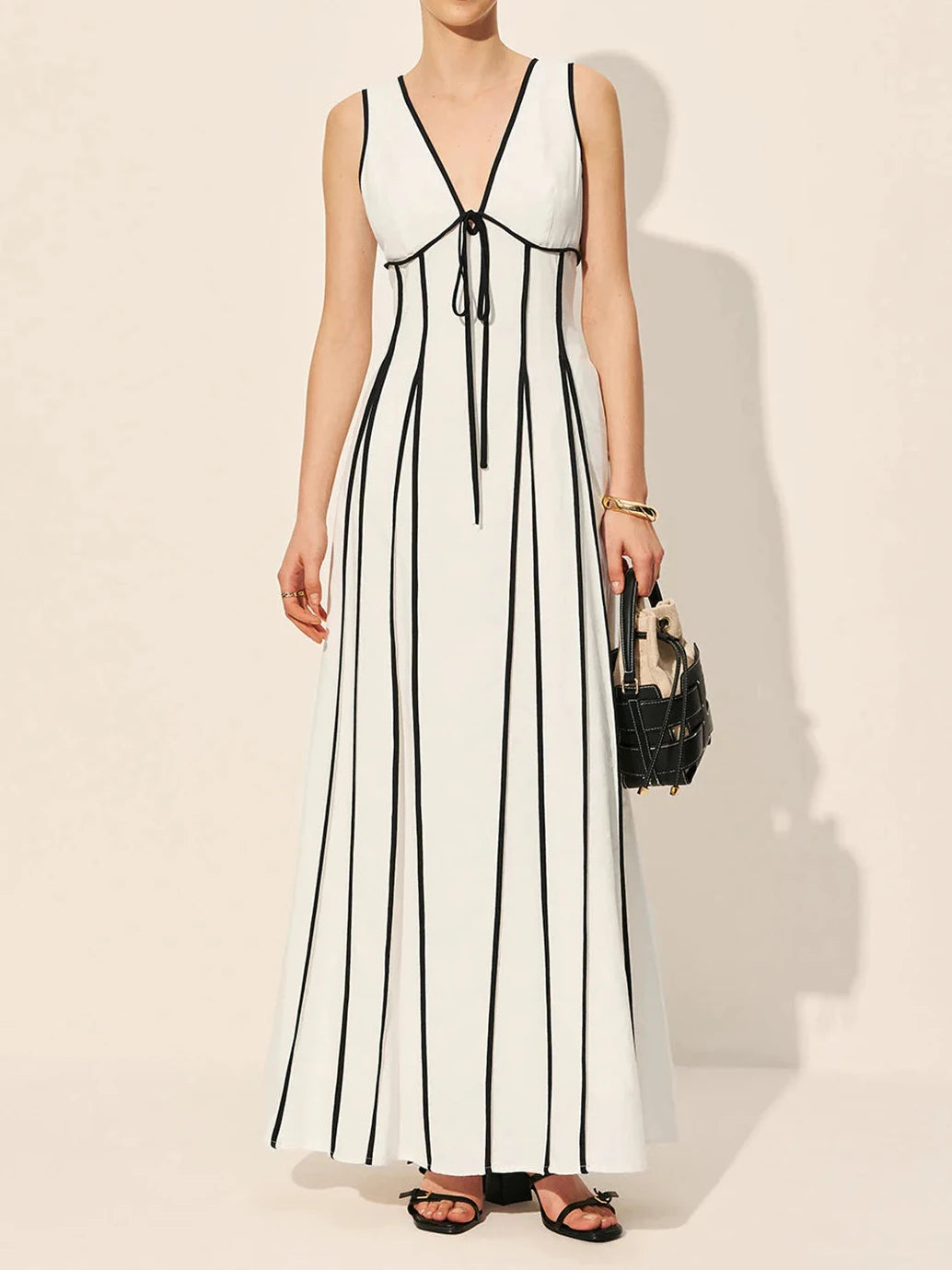 The Black Line Dress