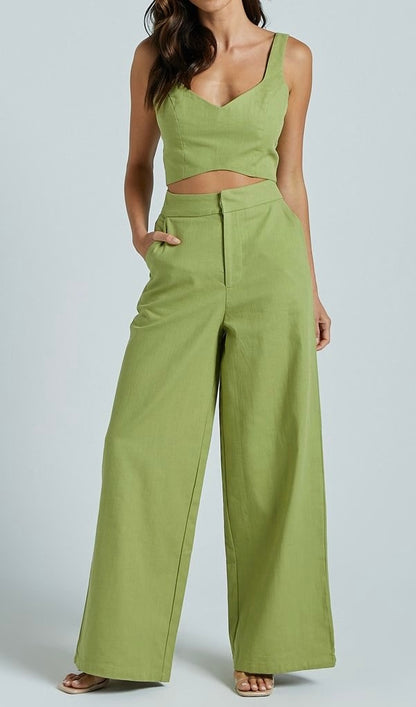 𝐊𝐢𝐰𝐢 𝐓𝐰𝐨 𝐏𝐢𝐞𝐜𝐞 𝐒𝐞𝐭-Celery Green