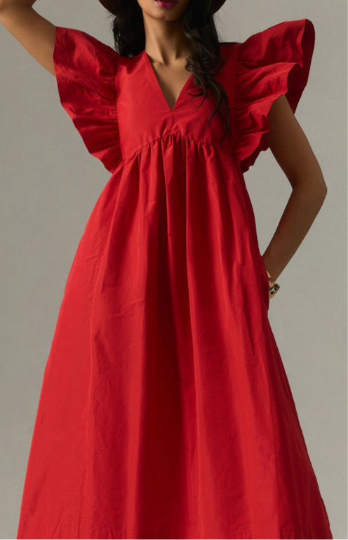 Giza Red Dress