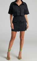 Black Utility Two Piece Set