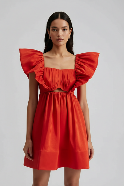 Rosy Red Dress