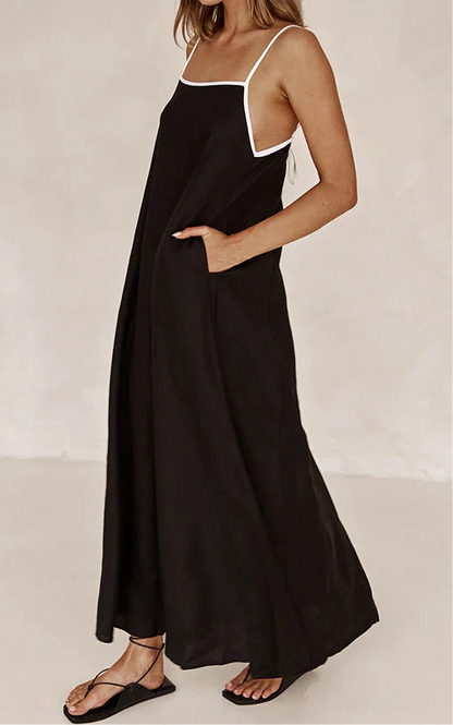 Elena Black Dress