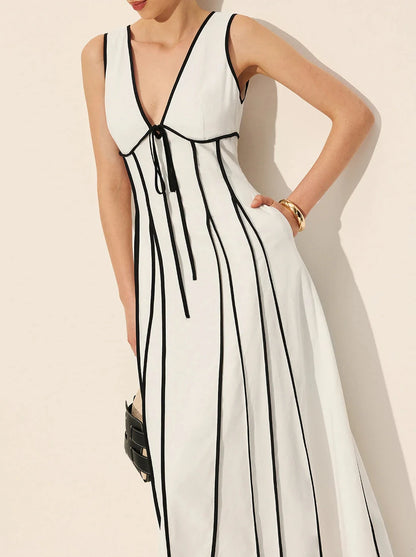 The Black Line Dress