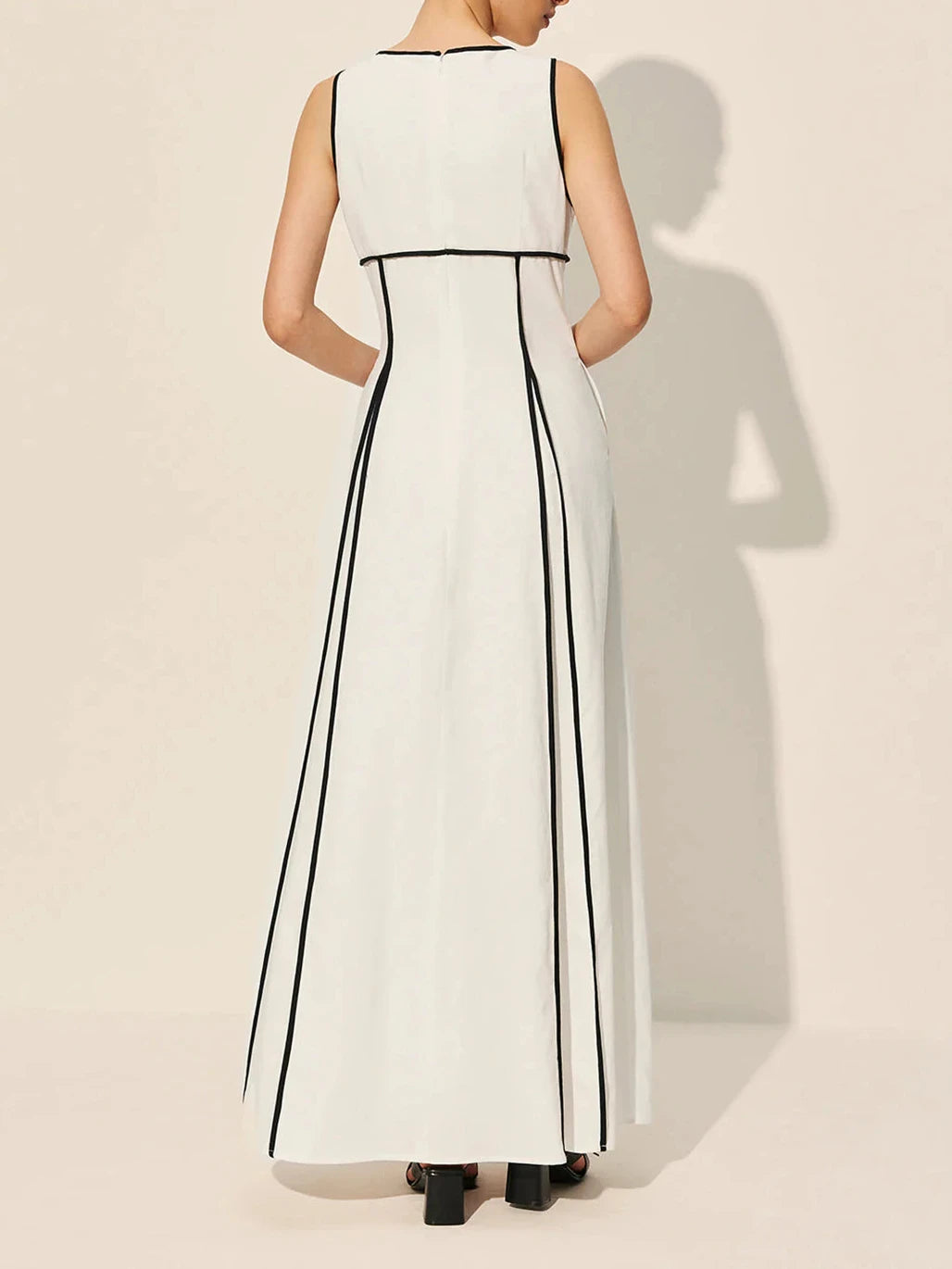 The Black Line Dress