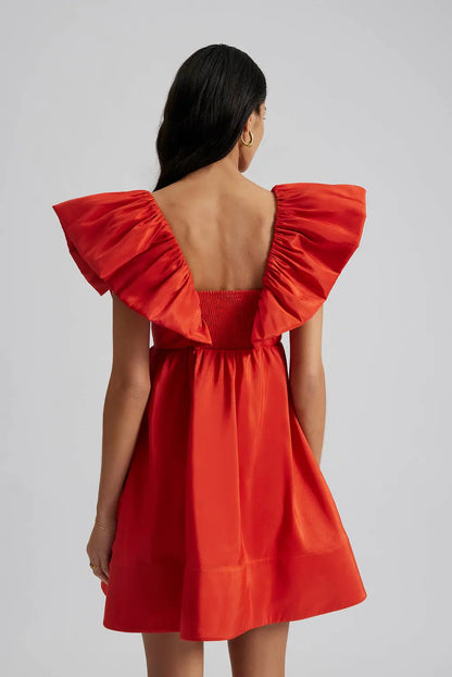 Rosy Red Dress