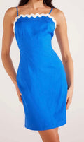 Minkpink Florence Rickrack Mini Dress