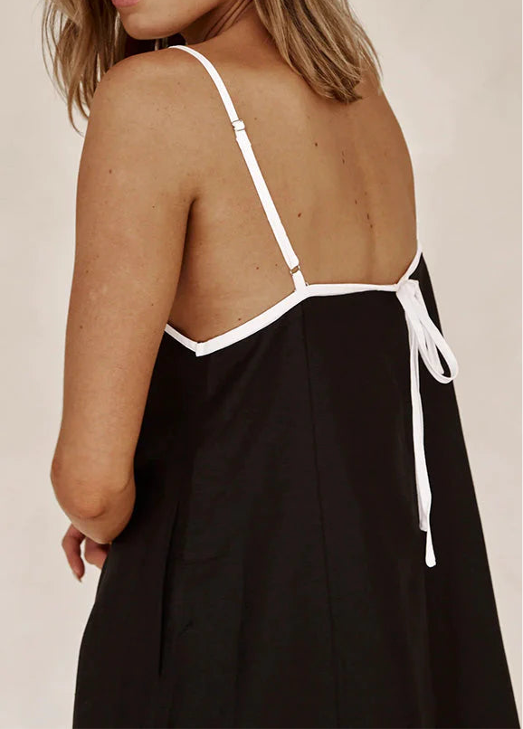 Elena Black Dress