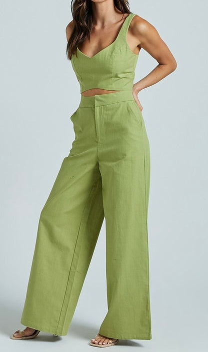 𝐊𝐢𝐰𝐢 𝐓𝐰𝐨 𝐏𝐢𝐞𝐜𝐞 𝐒𝐞𝐭-Celery Green