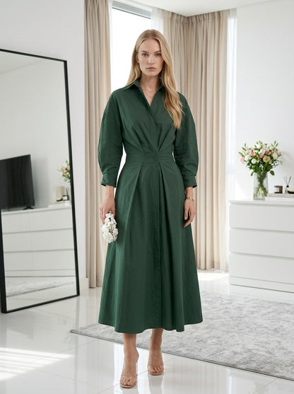 Maxi Long Shirt Dress