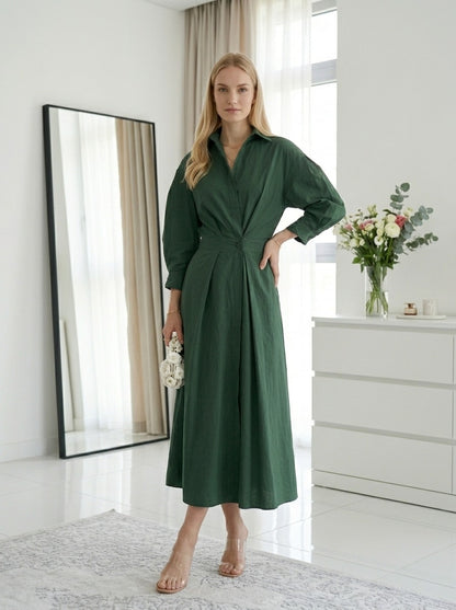 Maxi Long Shirt Dress